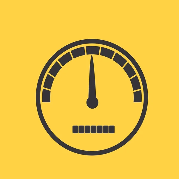 Indicador de velocidad icono — Vector de stock