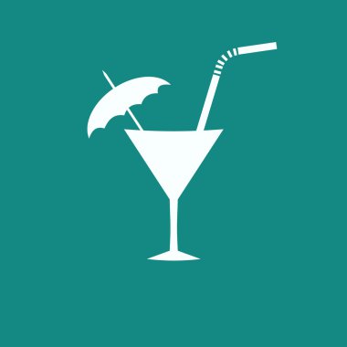 alkol kokteyl simgesi