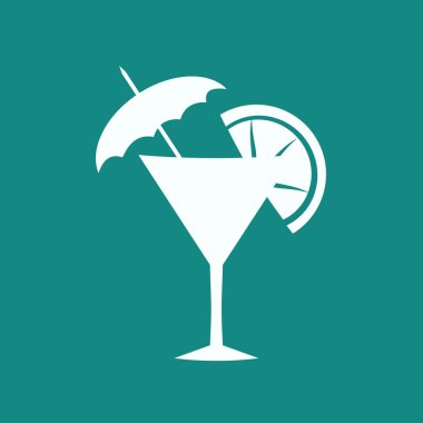 alkol kokteyl simgesi