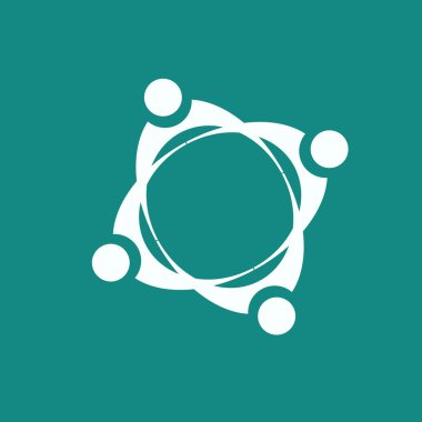 kişi grubu, takım çalışması simgesi