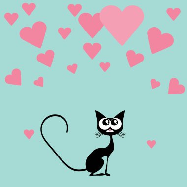 Sevgililer Günü kartı.