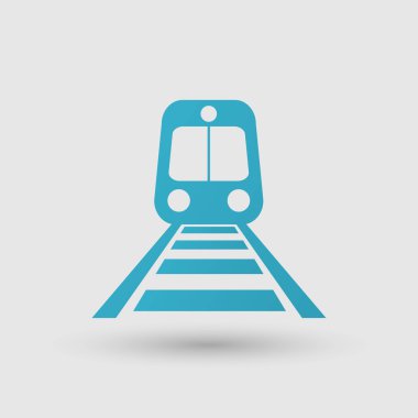 Tren ulaşım simgesi