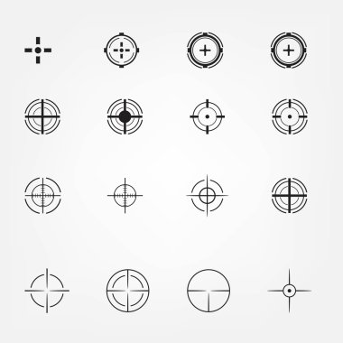 Crosshair Icons set