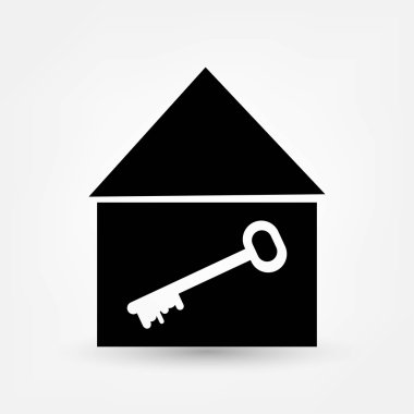 Ev anahtar simgesiyle