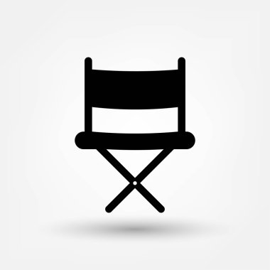 kamp sandalye simgesi