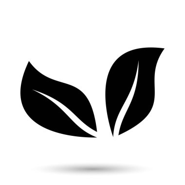 yaprakları, eco, doğal simgesi