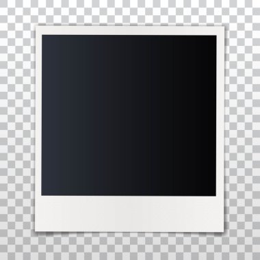 Gölge ile fotoğraf çerçevesi