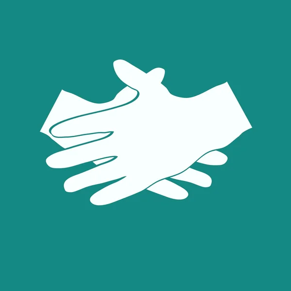 Business icon. Handshake. — Stock Vector