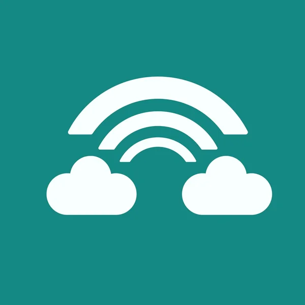 Icono web Wi-Fi — Vector de stock