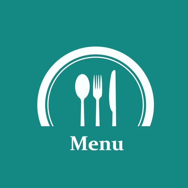 Restaurant menu icon — Stock Vector