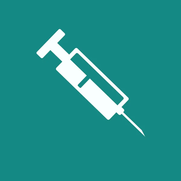 Ícone de medicamento seringa —  Vetores de Stock