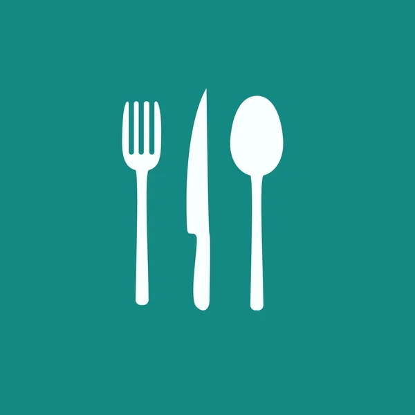 Icono del menú del restaurante — Vector de stock