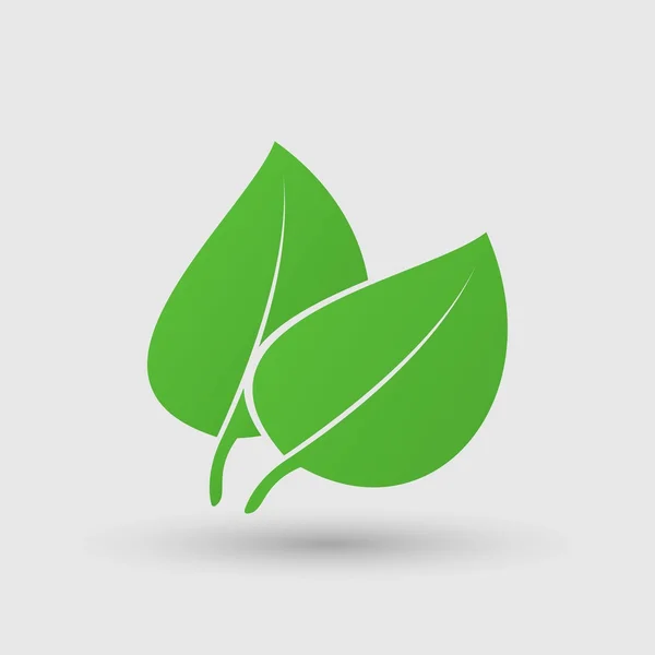 Tree leaves icon — Stock Vector