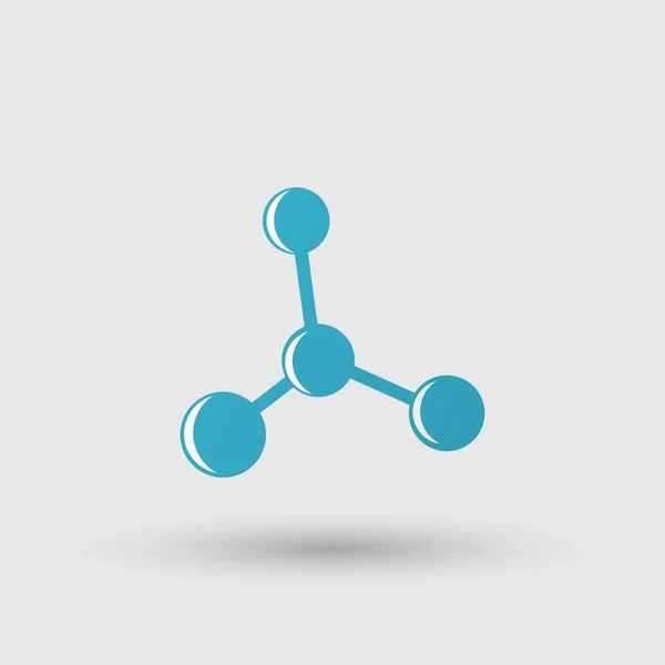 Molecule, science Icon — Stock Vector