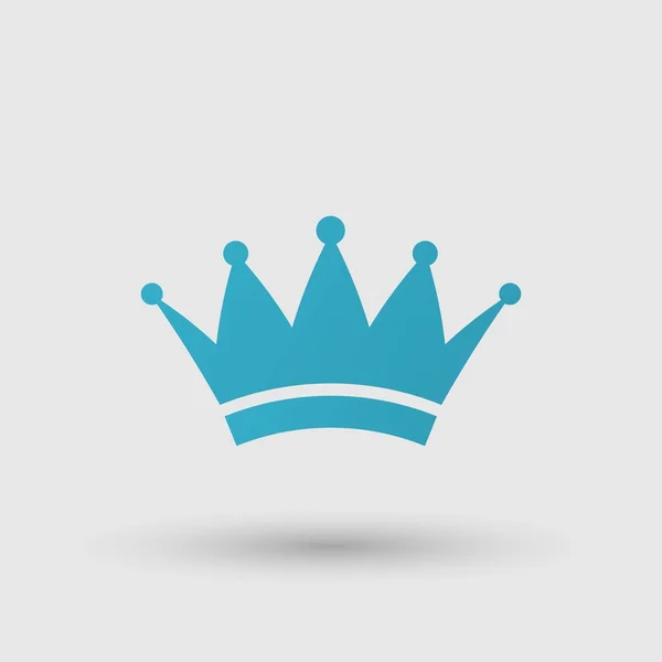 Icona simbolo corona reale — Vettoriale Stock