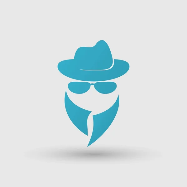 Agente espía anónimo — Vector de stock