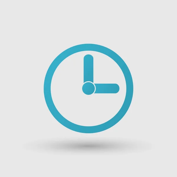 Reloj icono web — Vector de stock