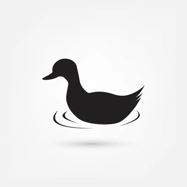 Значок птах качки — стоковий вектор
