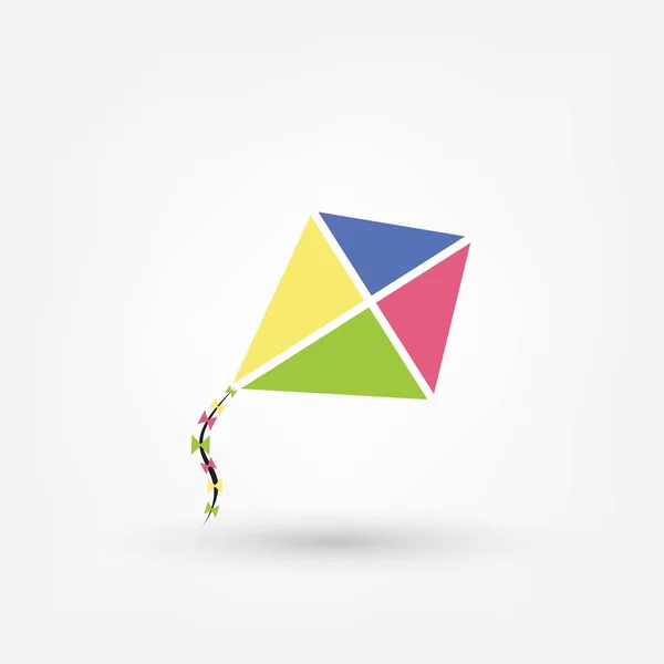 Kite web icon — Stock Vector