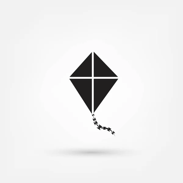 Kite spindelväv ikonen — Stock vektor