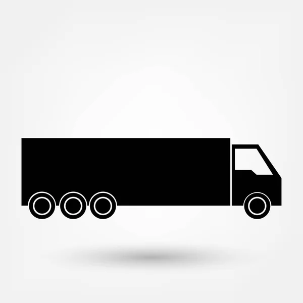 Rychlé dodání truck ikona — Stockový vektor