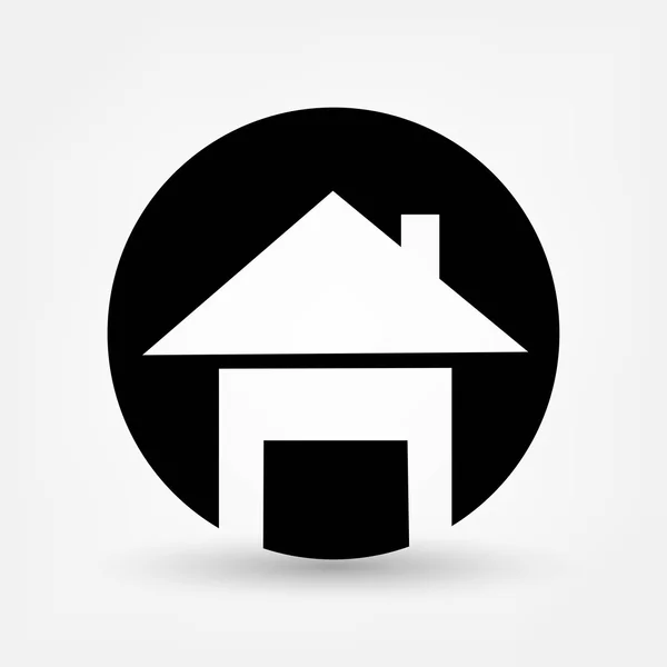 Casa, icona della casa — Vettoriale Stock