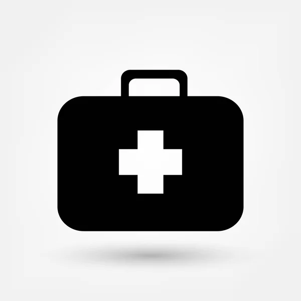 First aid kit icon — Stock Vector