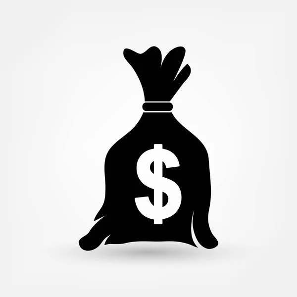 Money bag icon — Stock Vector