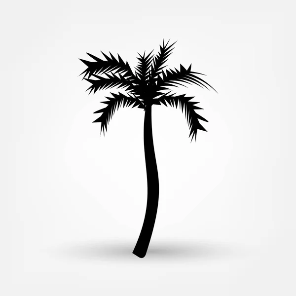 Icono de la palmera — Archivo Imágenes Vectoriales