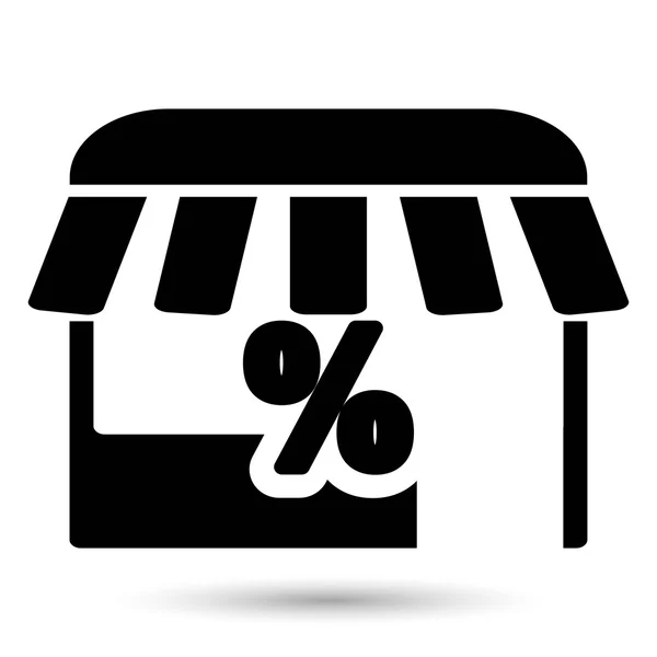 Kiosk web Icon — Stock Vector