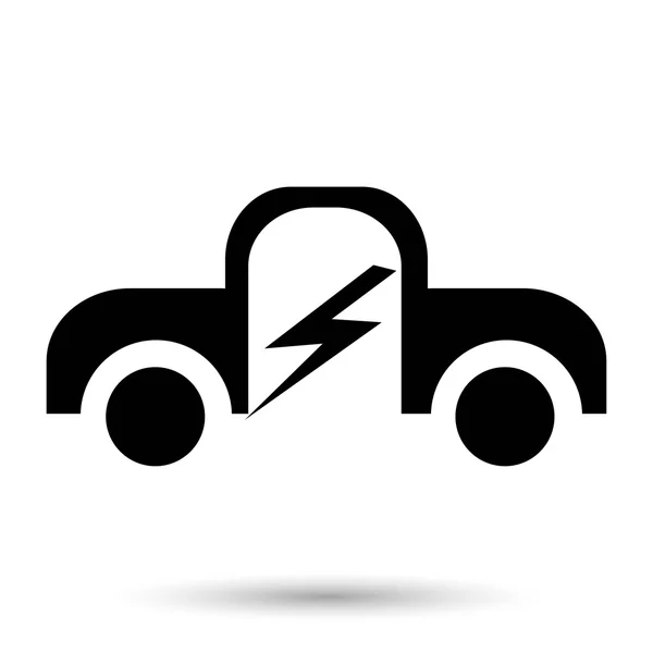 Elektromos autó ikon — Stock Vector