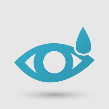 Göz damla simgesini