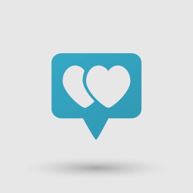 konuşma balonu simgesi.