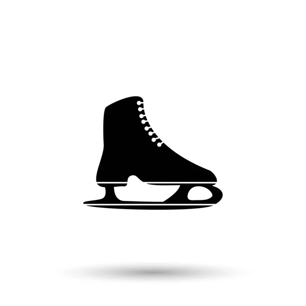 스케이트 부팅 아이콘. — 스톡 벡터