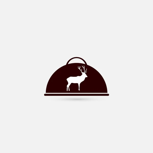 Ikona jelenia — Wektor stockowy