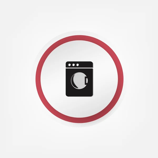 Washing machine icon — Stock Vector