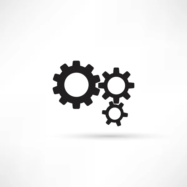 Icono Cogwheels — Vector de stock