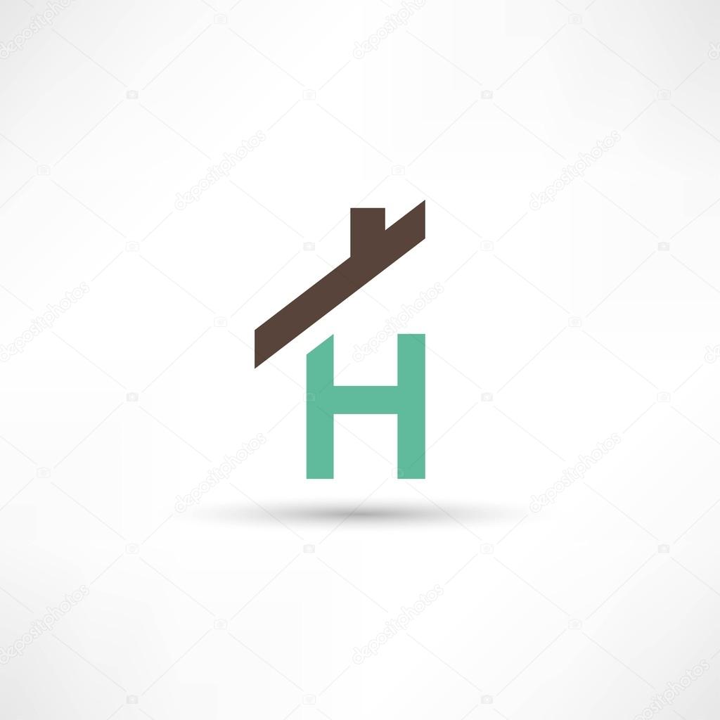 Simple vector house icon