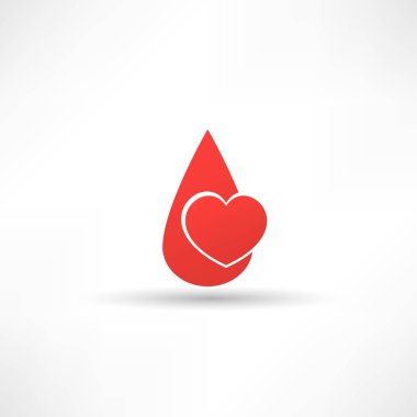 bağışlanan kan simgesi