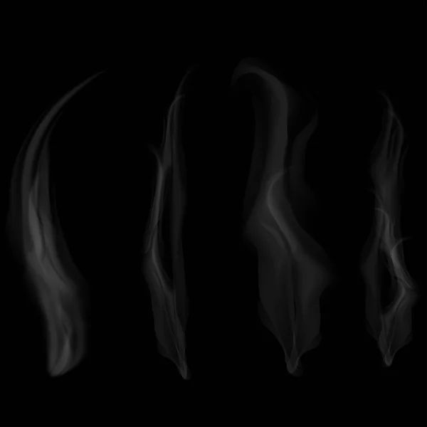煙の抽象的な背景 — ストックベクタ