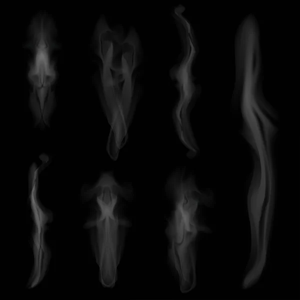 Rauch abstrakter Hintergrund — Stockvektor