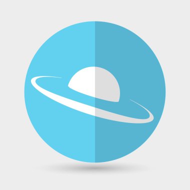 UFO, uzaylı, alanı simgesi