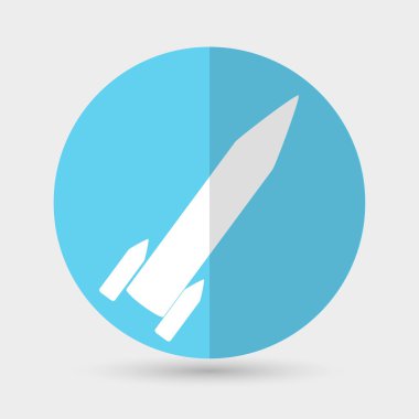 roket, alanı simgesi