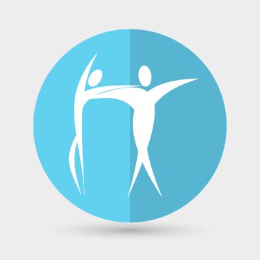 dansçı çift simgesi