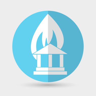 House yangın simgesiyle