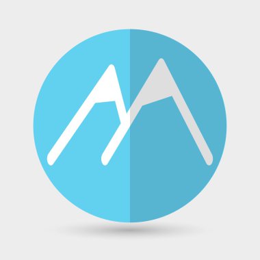 dağ, seyahat simgesi