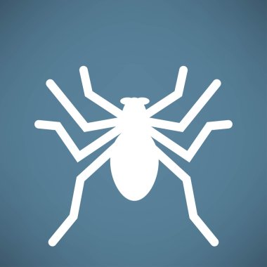Örümcek, böcek simgesini