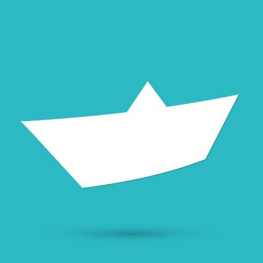 Yat, kağıt tekne simgesi