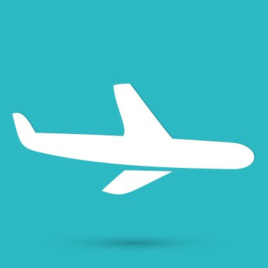 Beyaz uçak sembolü