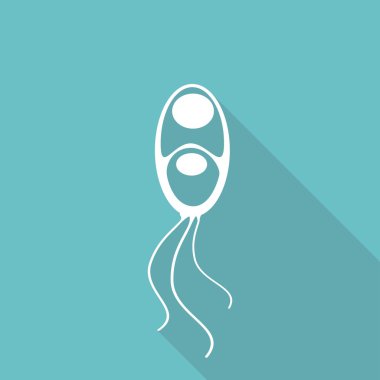 Beyaz virüs simgesi